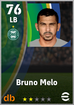 Bruno Melo — LB, OVR 76, MAX 76
