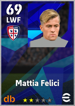 Mattia Felici — LWF, OVR 69, MAX 69