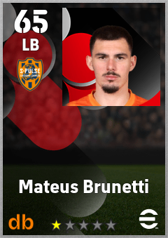 Mateus Brunetti eFootball player card