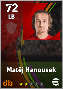 Matěj Hanousek — LB, OVR 72, MAX 72