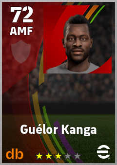 Guélor Kanga eFootball player card
