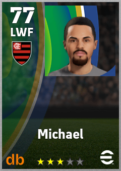 Michael — LWF, OVR 77, MAX 77
