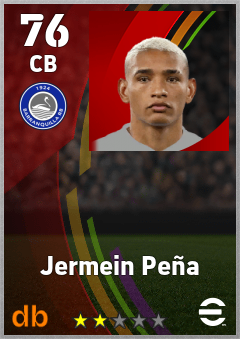 Jermein Peña — CB, OVR 76, MAX 76