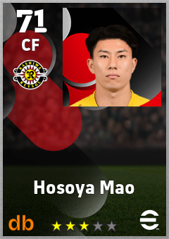 Hosoya Mao eFootball player card