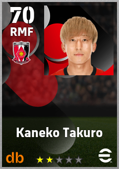 Kaneko Takuro eFootball player card