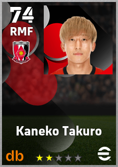 Kaneko Takuro — RMF, OVR 74, MAX 74
