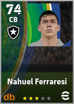Nahuel Ferraresi eFootball player card