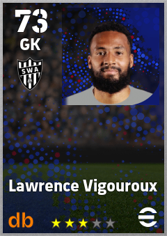 Lawrence Vigouroux — GK, OVR 73, MAX 73