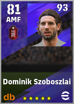 Dominik Szoboszlai eFootball player card