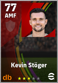 Kevin Stöger — AMF, OVR 77, MAX 77