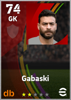 Gabaski — GK, OVR 74, MAX 74