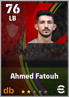 Ahmed Fatouh eFootball player card
