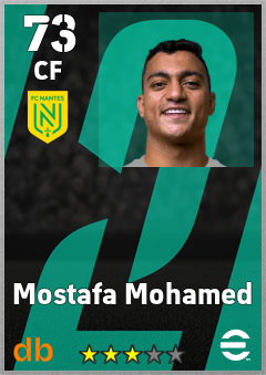 Mostafa Mohamed eFootball player card