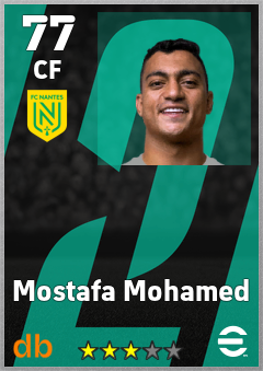 Mostafa Mohamed eFootball player card