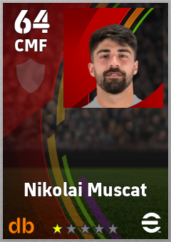 Nikolai Muscat — CMF, OVR 64, MAX 64