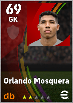 Orlando Mosquera eFootball player card
