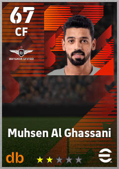Muhsen Al Ghassani eFootball player card
