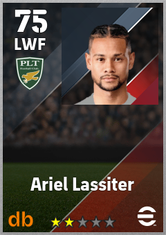 Ariel Lassiter — LWF, OVR 75, MAX 75