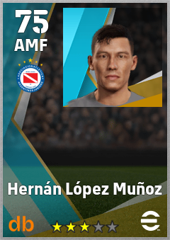 Hernán López Muñoz — AMF, OVR 75, MAX 75