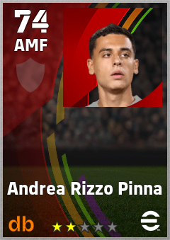 Andrea Rizzo Pinna — AMF, OVR 74, MAX 74