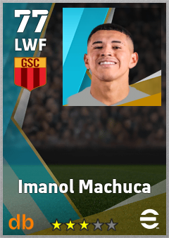 Imanol Machuca eFootball player card