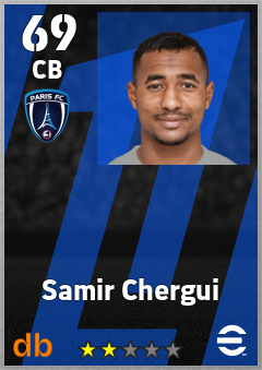 Samir Chergui eFootball player card
