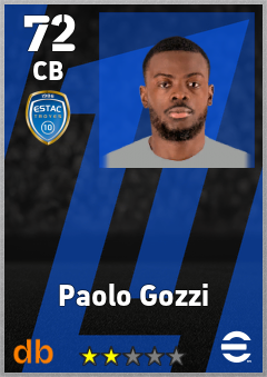 Paolo Gozzi eFootball player card