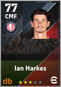 Ian Harkes — CMF, OVR 77, MAX 77
