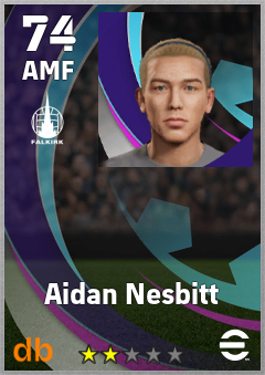Aidan Nesbitt eFootball player card