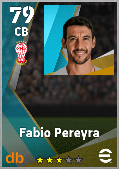 Fabio Pereyra — CB, OVR 79, MAX 79