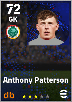 Anthony Patterson eFootball player card