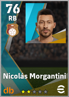 Nicolás Morgantini eFootball player card