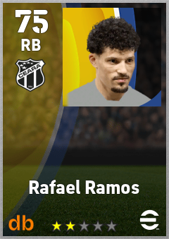 Rafael Ramos — RB, OVR 75, MAX 75