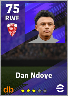 Dan Ndoye eFootball player card