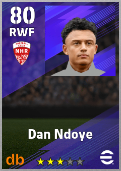 Dan Ndoye eFootball player card
