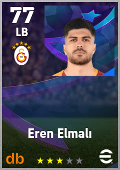 Eren Elmalı — LB, OVR 77, MAX 77