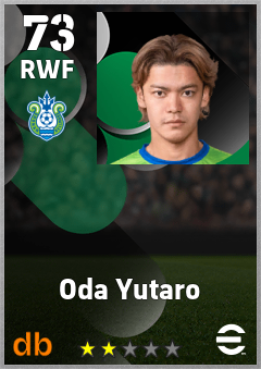 Oda Yutaro — RWF, OVR 73, MAX 73