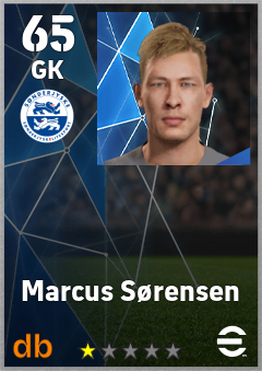Marcus Sørensen — GK, OVR 65, MAX 65