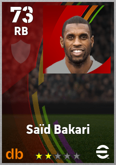 Saïd Bakari eFootball player card