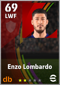 Enzo Lombardo — LWF, OVR 69, MAX 69
