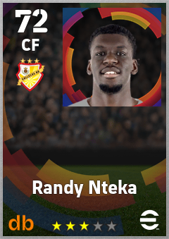 Randy Nteka eFootball player card