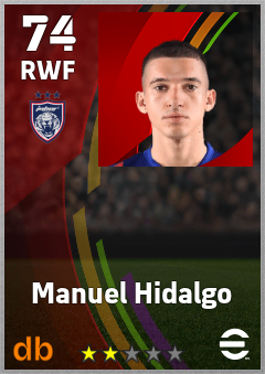Manuel Hidalgo — RWF, OVR 74, MAX 74