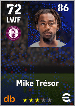 Mike Trésor eFootball player card