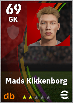 Mads Kikkenborg eFootball player card
