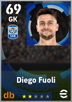 Diego Fuoli — GK, OVR 69, MAX 69