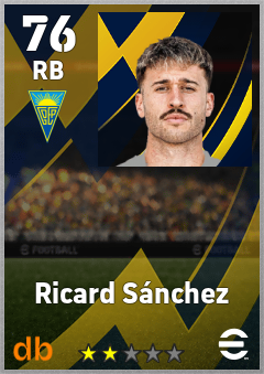 Ricard Sánchez — RB, OVR 76, MAX 76