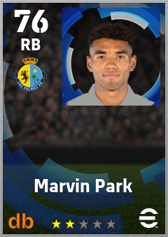 Marvin Park — RB, OVR 76, MAX 76