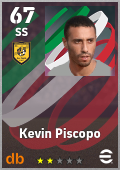 Kevin Piscopo — SS, OVR 67, MAX 67