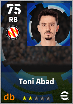 Toni Abad eFootball player card