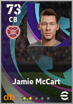 Jamie McCart eFootball player card